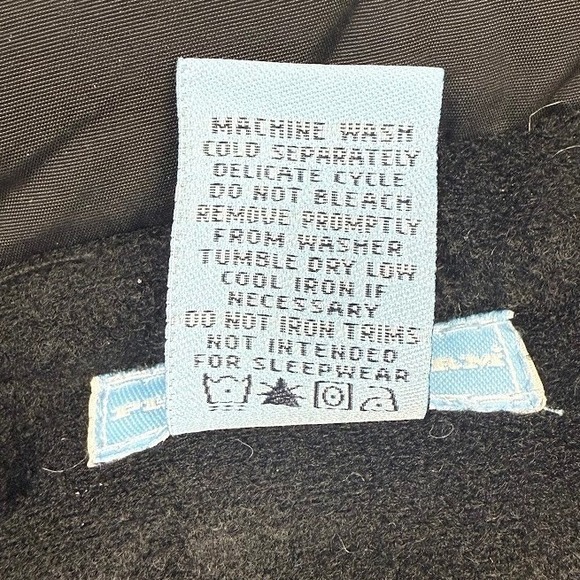 Vintage Phat Farm Boys Winter Puffer Jacket Black Size 6-12 Months - Picture 12 of 13